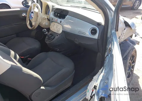 2015 Fiat 500 Pop from USA, damaged, VIN 3C3CFFAR0FT514040